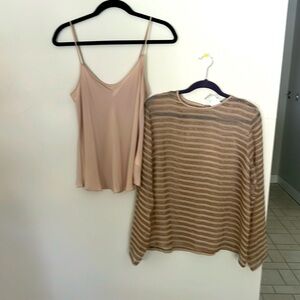 Max Mara Blouse and Camisole nwt